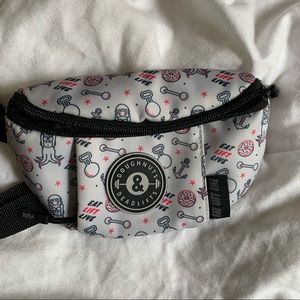 doughnuts & deadlifts fanny pack